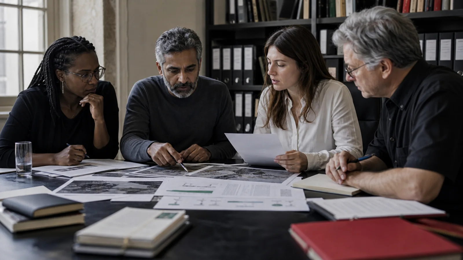 Human rights researchers comparing testimony and statistical evidence